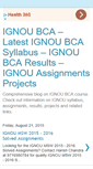 Mobile Screenshot of ignoubcacourse.blogspot.com