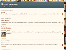 Tablet Screenshot of chelseaacademy.blogspot.com