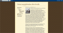 Desktop Screenshot of larsleevi-naiset.blogspot.com