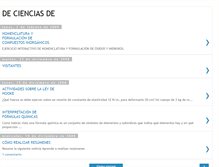 Tablet Screenshot of decienciasde.blogspot.com