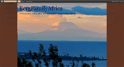 Desktop Screenshot of bergfamilyafrica.blogspot.com