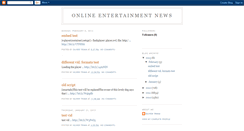 Desktop Screenshot of entertainmentnewscelebrity.blogspot.com