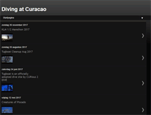 Tablet Screenshot of curious2dive.blogspot.com