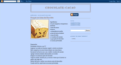 Desktop Screenshot of chocolate-cacao.blogspot.com