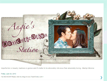 Tablet Screenshot of angiesdomesticationstation.blogspot.com