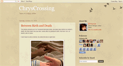 Desktop Screenshot of chryscrossing.blogspot.com