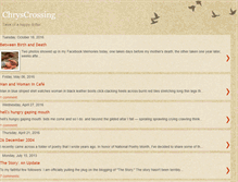 Tablet Screenshot of chryscrossing.blogspot.com