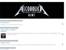 Tablet Screenshot of alcoholica-news.blogspot.com