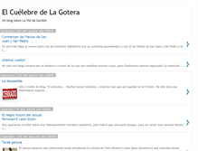 Tablet Screenshot of elcuelebredelagotera.blogspot.com