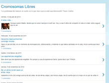 Tablet Screenshot of cromosomaslibres.blogspot.com