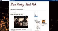 Desktop Screenshot of blackfeelingblacktalk.blogspot.com