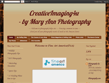 Tablet Screenshot of creativeimaging4u.blogspot.com