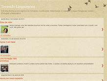 Tablet Screenshot of leni-tecendolinguagens.blogspot.com