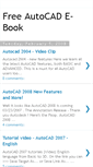 Mobile Screenshot of cad-ebook.blogspot.com
