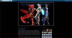 Desktop Screenshot of hackmuinvasion.blogspot.com