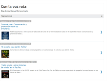 Tablet Screenshot of conlavozrota.blogspot.com