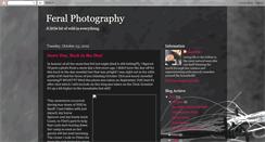 Desktop Screenshot of feralphotography.blogspot.com