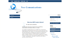 Desktop Screenshot of neocomunications.blogspot.com