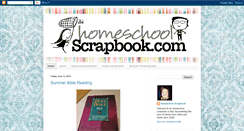 Desktop Screenshot of homeschool-scrapbook.blogspot.com