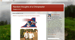Desktop Screenshot of drjchiro.blogspot.com