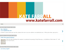 Tablet Screenshot of katefarrall.blogspot.com