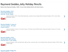 Tablet Screenshot of holidayspencils.blogspot.com