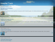 Tablet Screenshot of hospitaltrack.blogspot.com