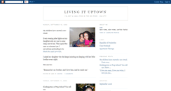 Desktop Screenshot of livingituptown.blogspot.com