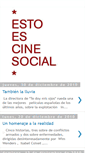 Mobile Screenshot of estoescinesocial.blogspot.com