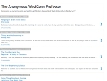 Tablet Screenshot of anonymouswestconnprofessor.blogspot.com