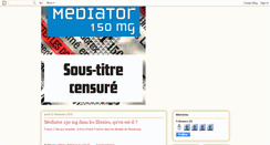 Desktop Screenshot of mediator150mg.blogspot.com