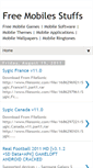 Mobile Screenshot of freemobilesstuffs.blogspot.com