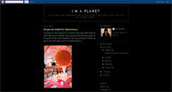 Desktop Screenshot of iamaplanet.blogspot.com