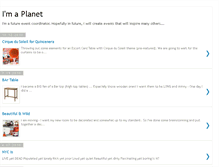 Tablet Screenshot of iamaplanet.blogspot.com