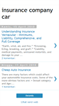 Mobile Screenshot of insurancecompanycar.blogspot.com