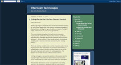 Desktop Screenshot of intersteamtechnologies.blogspot.com