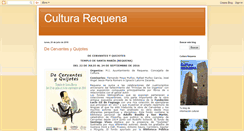 Desktop Screenshot of culturarequena.blogspot.com