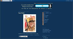 Desktop Screenshot of ilustradoresregionales.blogspot.com