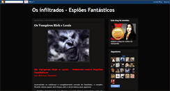 Desktop Screenshot of osinfiltrados2011.blogspot.com