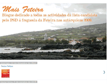 Tablet Screenshot of maisfeteira.blogspot.com