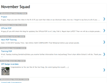 Tablet Screenshot of november-nass.blogspot.com
