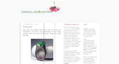 Desktop Screenshot of lurrrve.blogspot.com