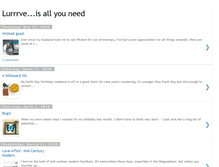Tablet Screenshot of lurrrve.blogspot.com