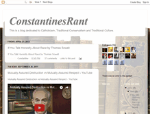 Tablet Screenshot of constantinesrant.blogspot.com