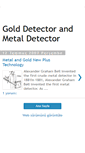 Mobile Screenshot of goldandmetaldetector.blogspot.com