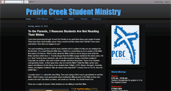 Desktop Screenshot of pcbcstudents.blogspot.com