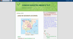 Desktop Screenshot of conocenuestromedio.blogspot.com