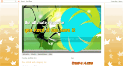Desktop Screenshot of creativehuman.blogspot.com