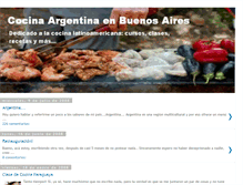 Tablet Screenshot of cocinaenbuenosaires.blogspot.com