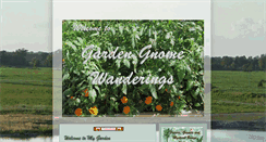 Desktop Screenshot of gardengnomewanderings.blogspot.com